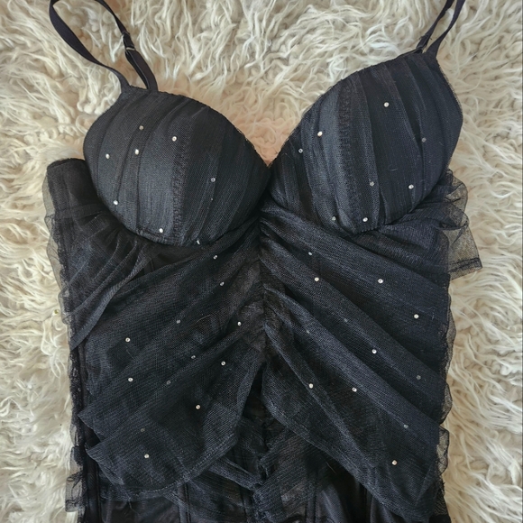 La SENZA Other - La Senza mesh corset with gems -size small